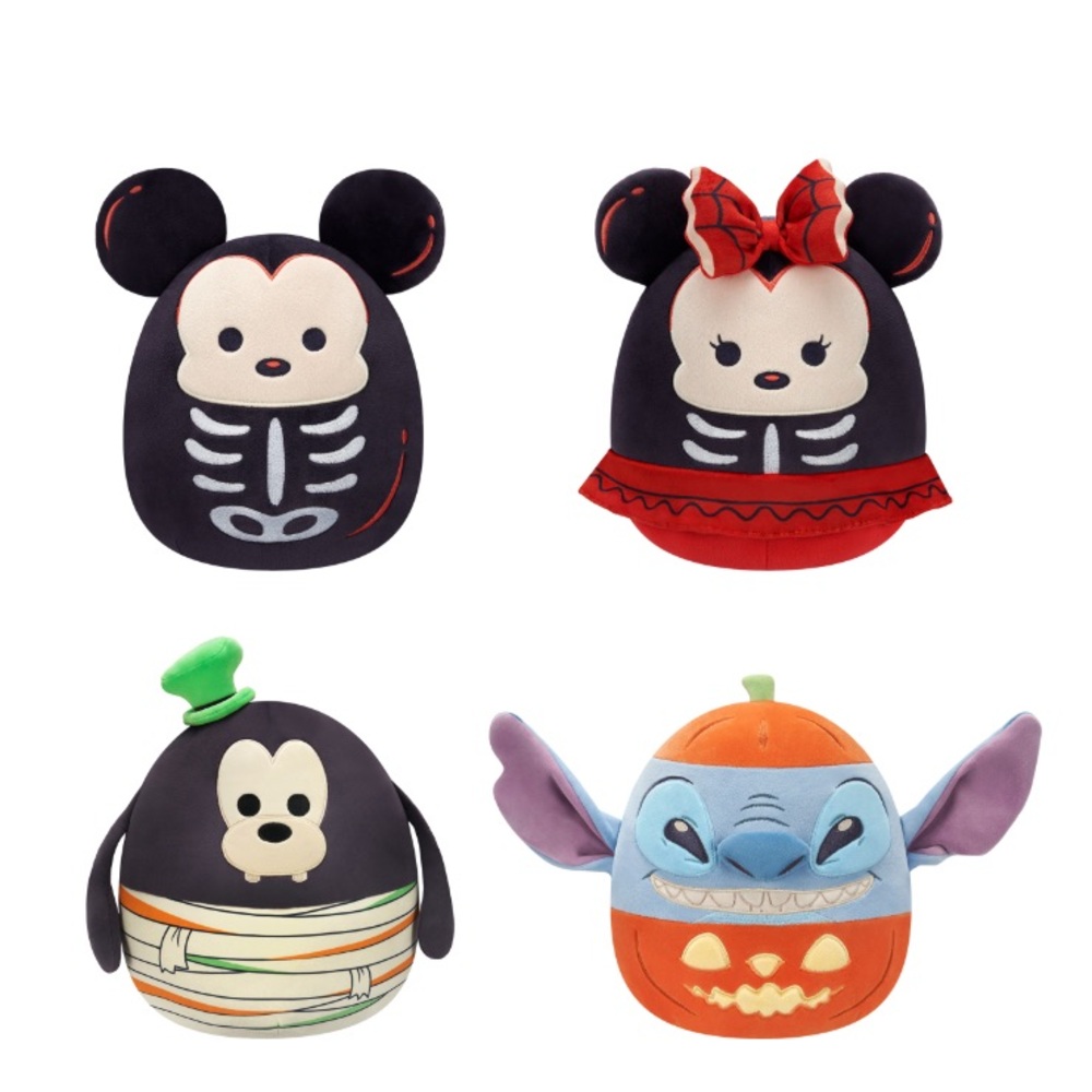 Disney Halloween Squishmallows Bundle β Mickey Goofy Minnie NEW With Tags RARE - Picture 10 of 10